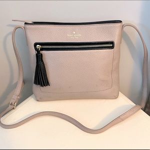 Beige & black two toned Kate Spade crossbody